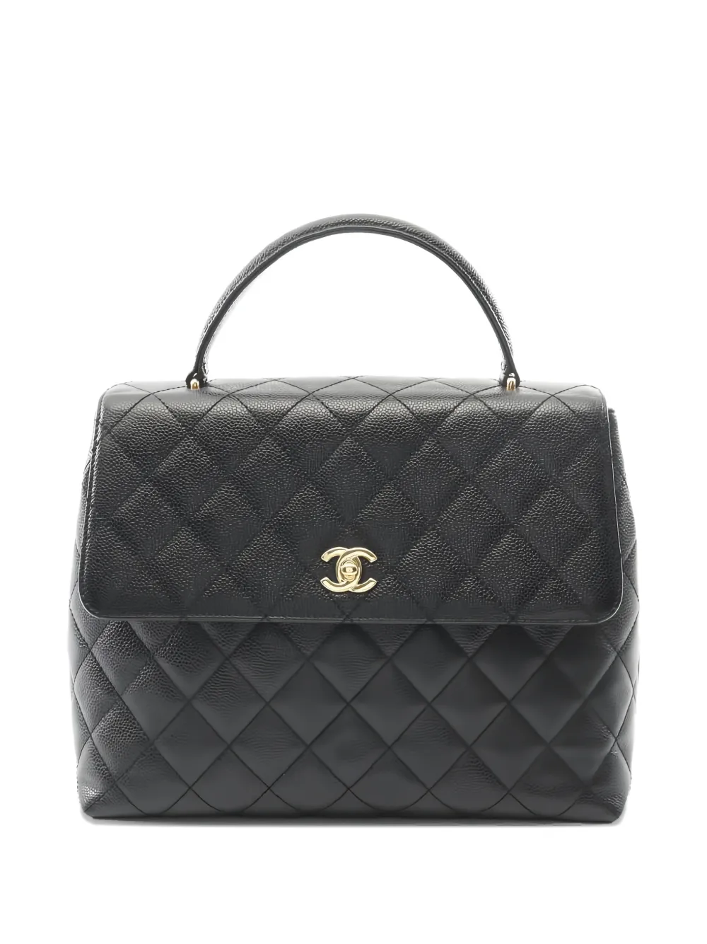 CHANEL Pre-Owned 2003-2004 matelasse quilted tote bag - Nero
