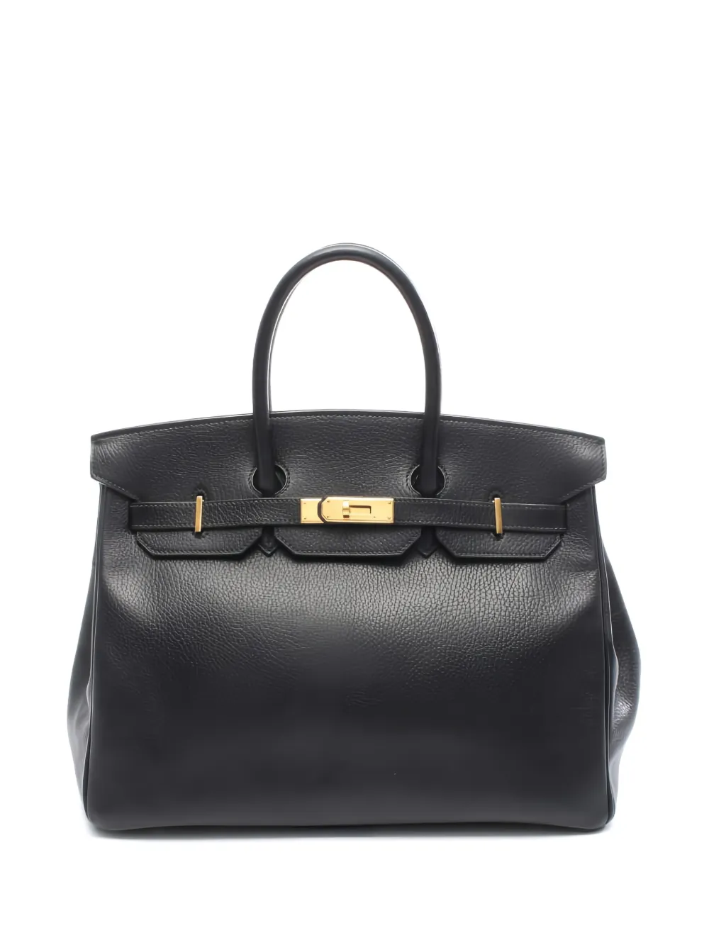 Hermès Pre-Owned 1996 35 Birkin handbag - Nero