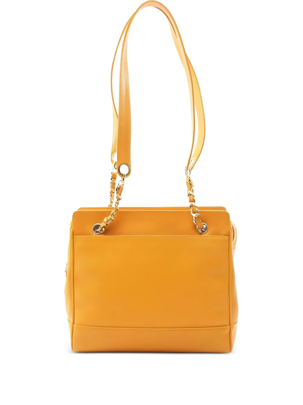 CHANEL Pre-Owned 1996-1997 Coco-mark tote bag - Giallo