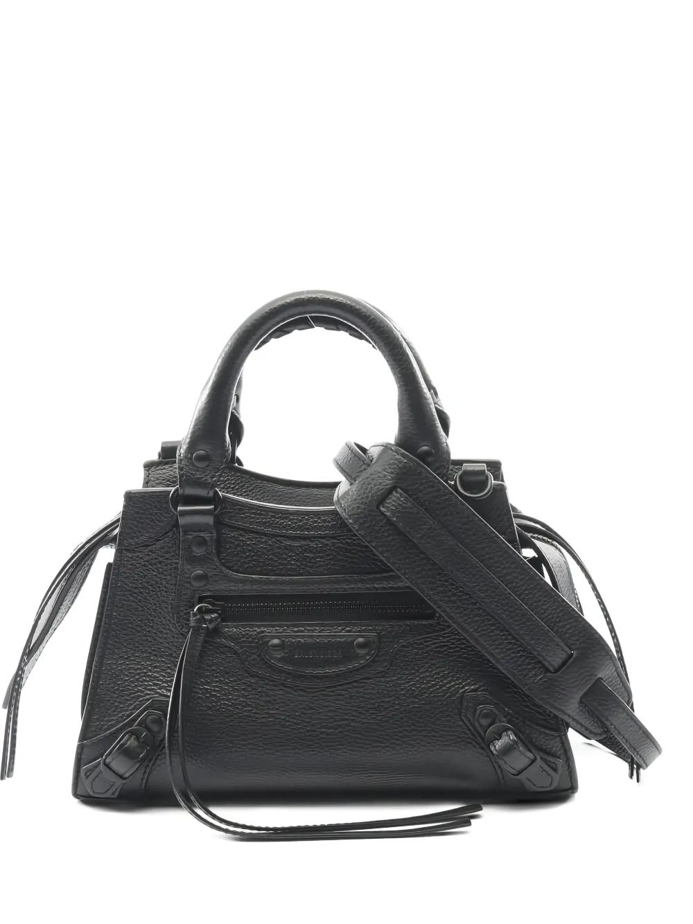 Balenciaga Pre-Owned 2010s mini City leather handbag - Nero