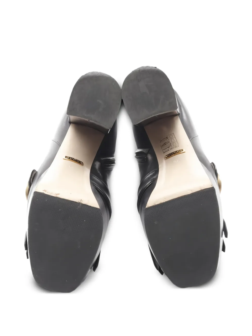 2010s Logo Fringe Boots