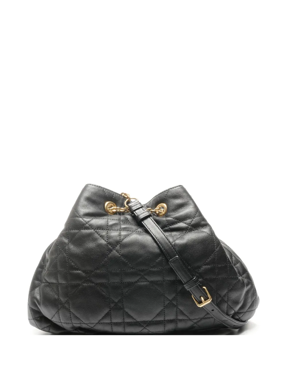 Christian Dior Pre-Owned 2023 Micro Canage Ami leather shoulder bag - Nero