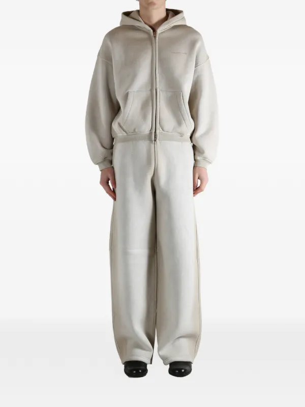 Alexander Wang ジップアップ パーカー | ニュートラル | FARFETCH JP