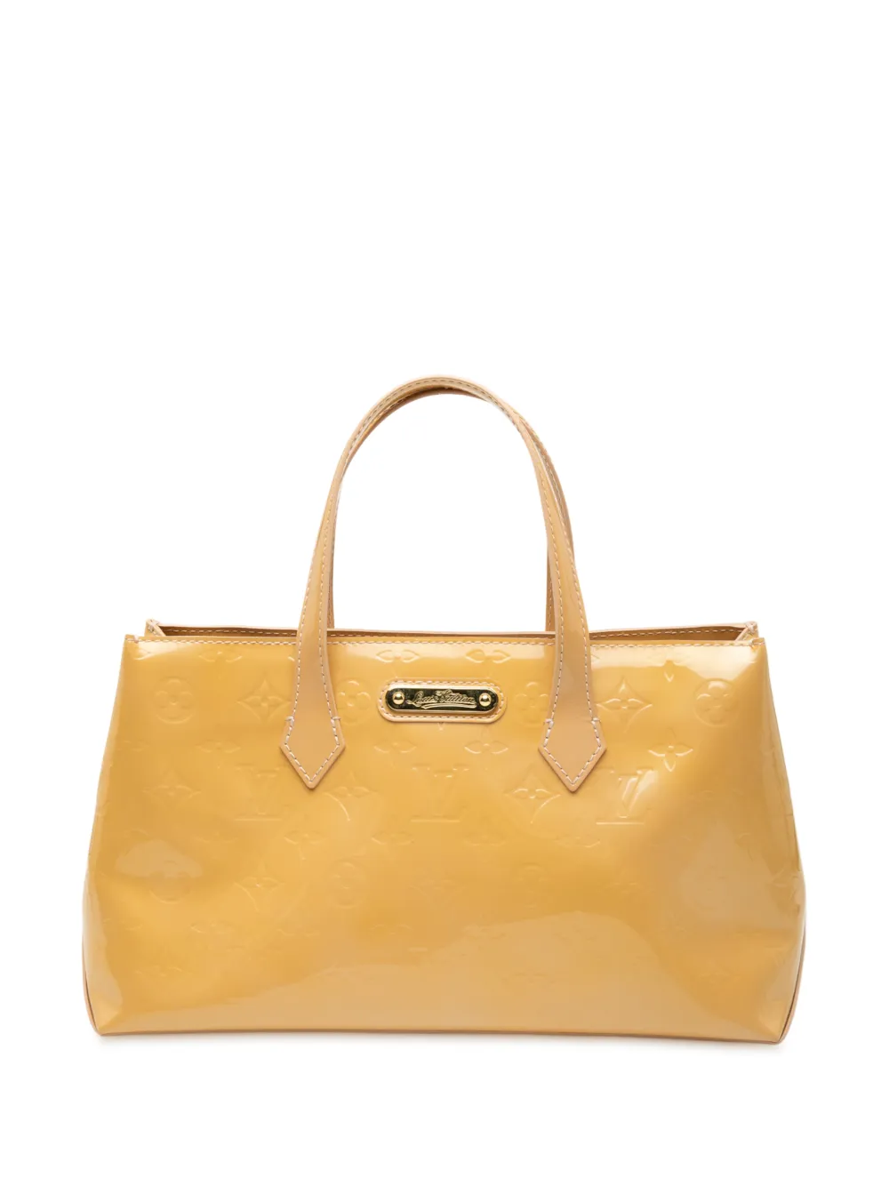 Louis Vuitton Pre-Owned 2009-2012 Monogram Vernis Wilshire PM handbag - Marrone