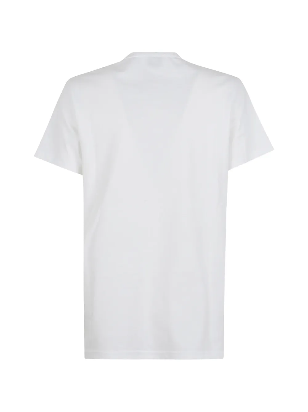 Barrie T-shirt met B-logopatch Wit