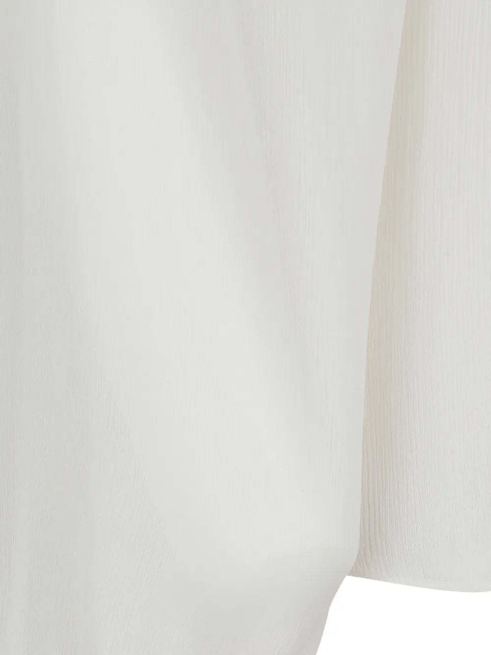 Alberta Ferretti Blouse met ruches Wit
