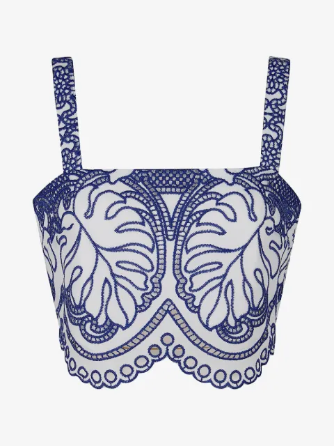 Borgo De Nor Delia embroidered top