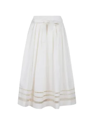 定価54万・雑誌掲載 ERMANNO SCERVINOレース プリーツスカート Ermanno Scervino プリーツスカート通販 - FARFETCH