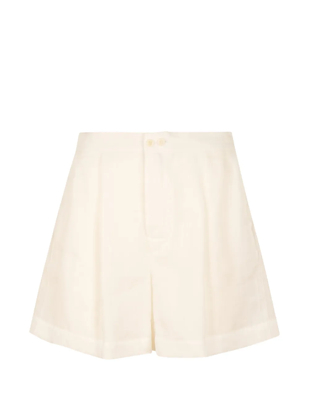 Ermanno Scervino pleated mesh-panel shorts - Toni neutri