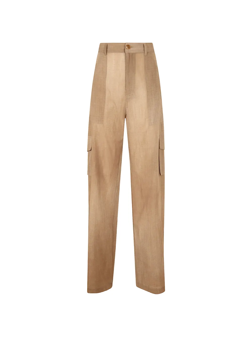 Ermanno Scervino sheer-panel cargo pants - Marrone