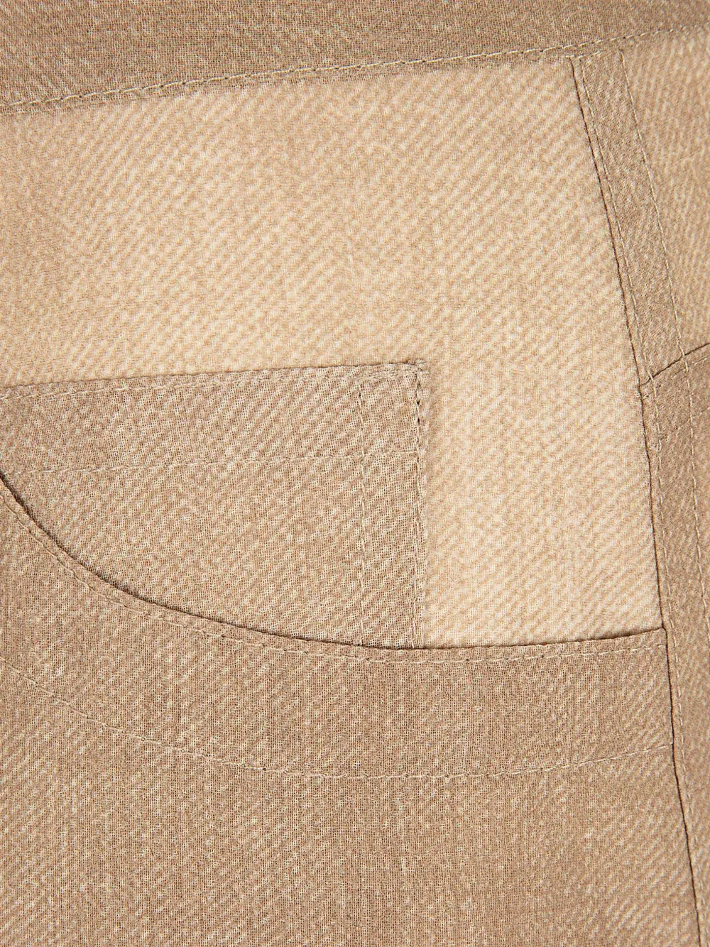 Ermanno Scervino Cargo broek met doorzichtig vlak Bruin