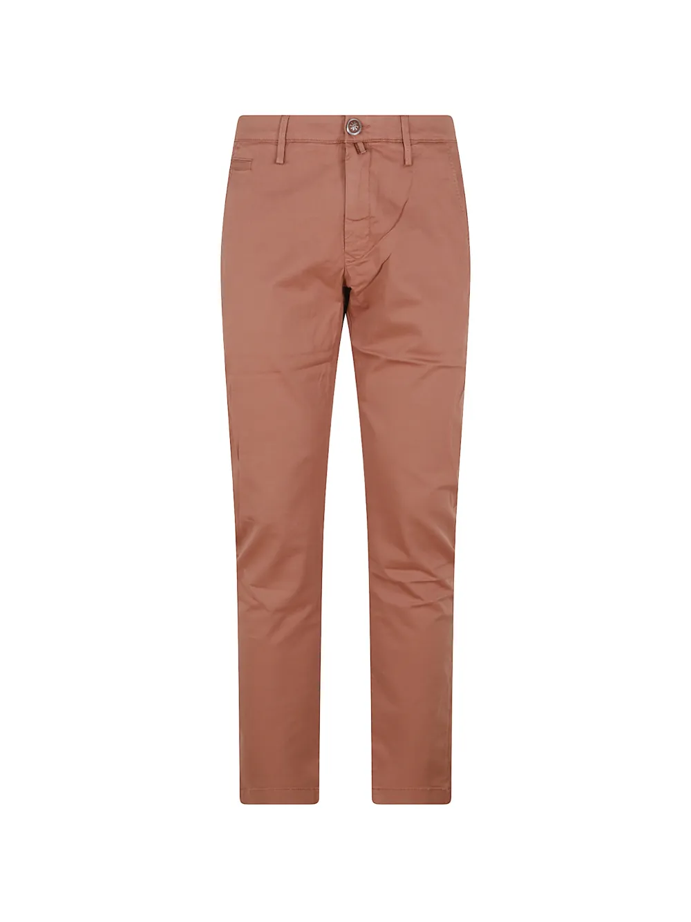 Jacob Cohën Gray logo-patch chino trousers - Marrone