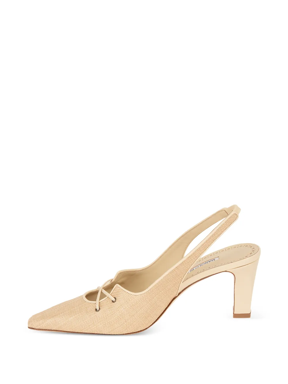  Manolo Blahnik Zapatos De Tacón Con Cordones - Neutro 
