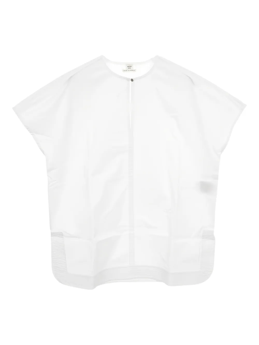Hermès Pre-Owned Blusa con ricamo 2010 - Bianco