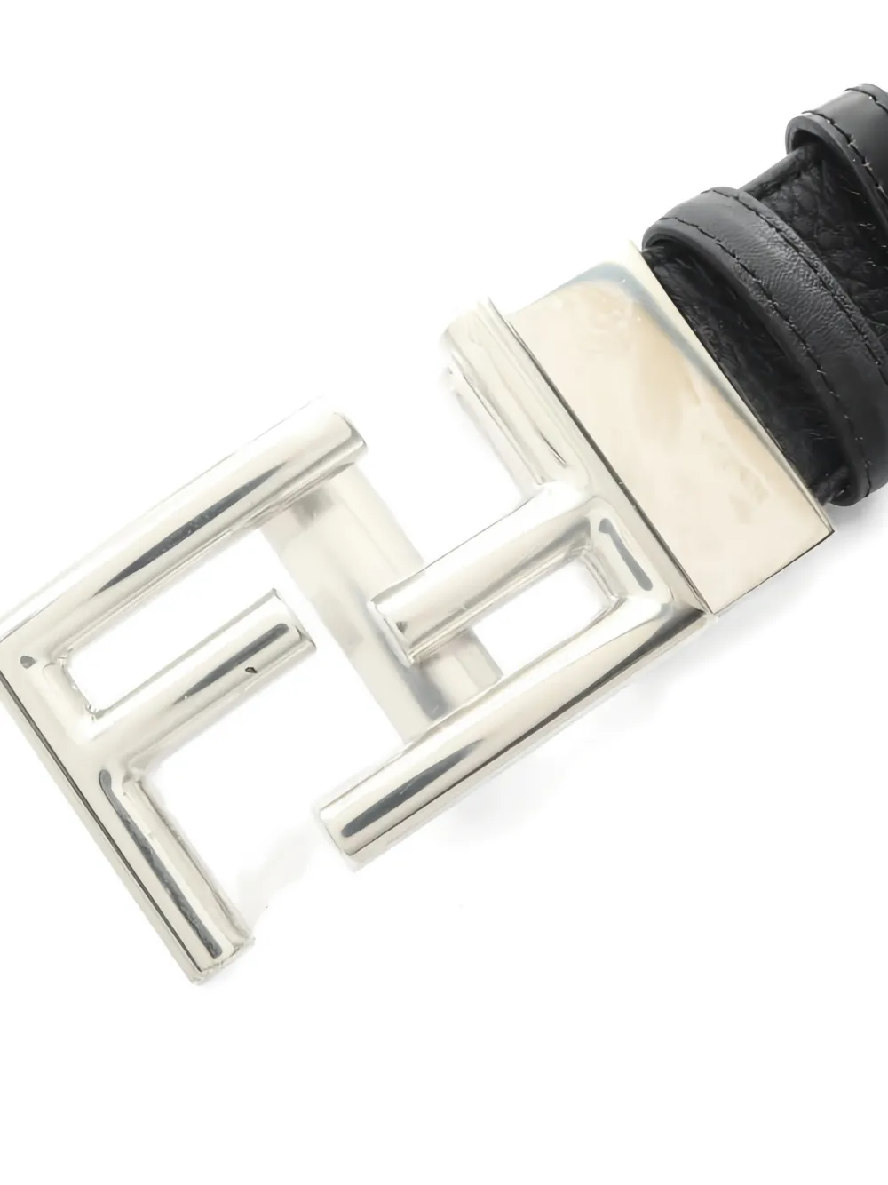 Fendi Pre-Owned cinturón con hebilla del logo FF 20 | Image 2