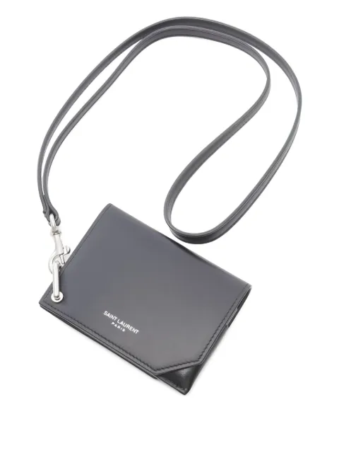 Saint Laurent Pre-Owned 2020s leather card holder
