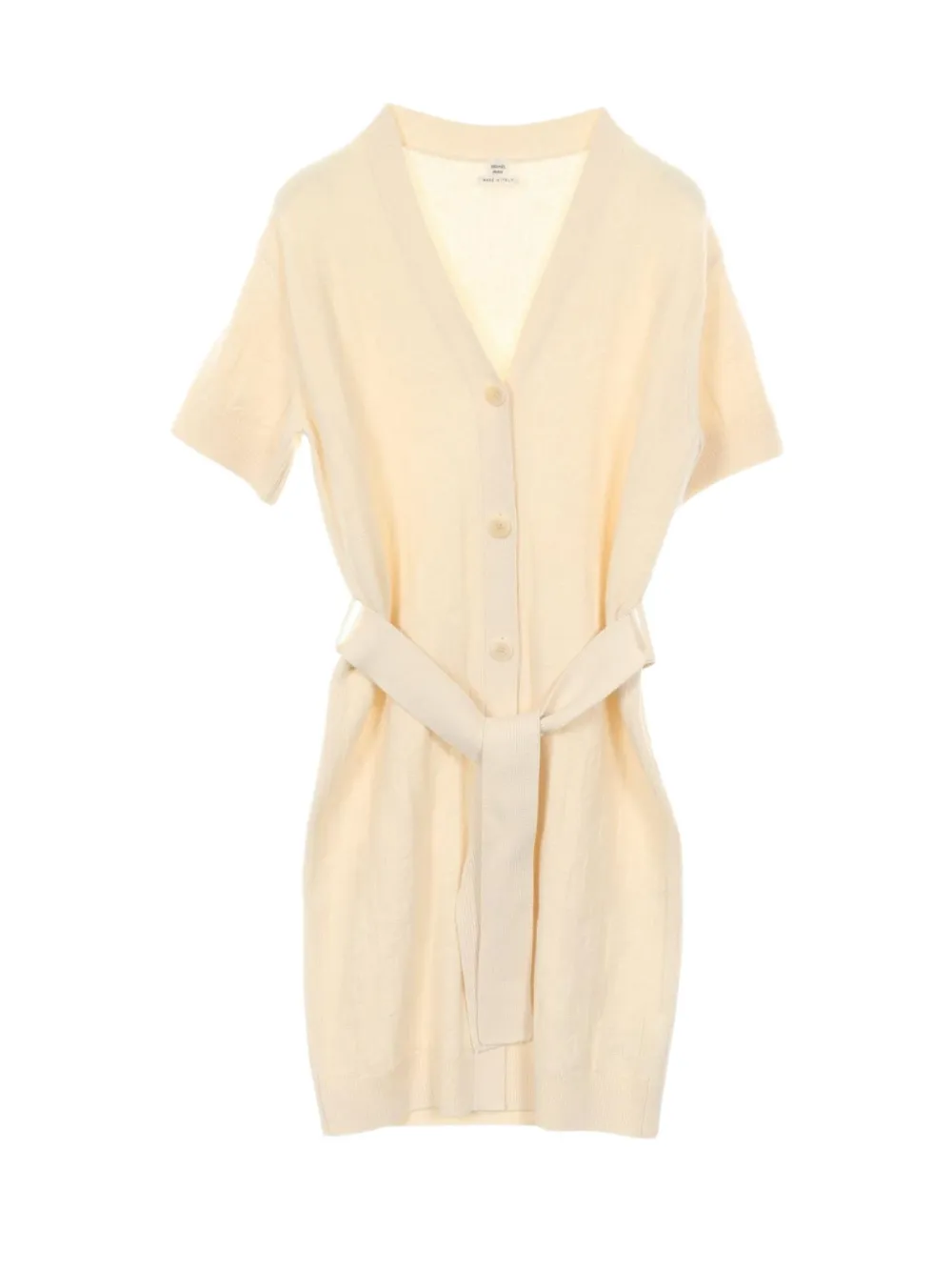 Hermès Pre-Owned 2010s Cardigan mit Gürtel - Nude