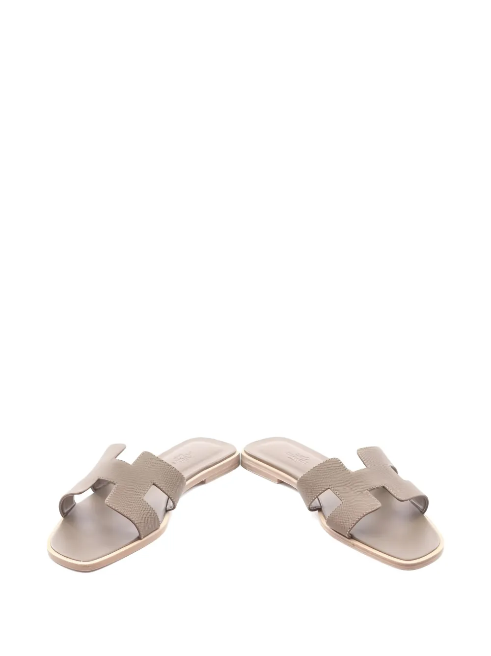 Herm&egrave;s Pre-Owned 2020s Oran sandalen - Bruin