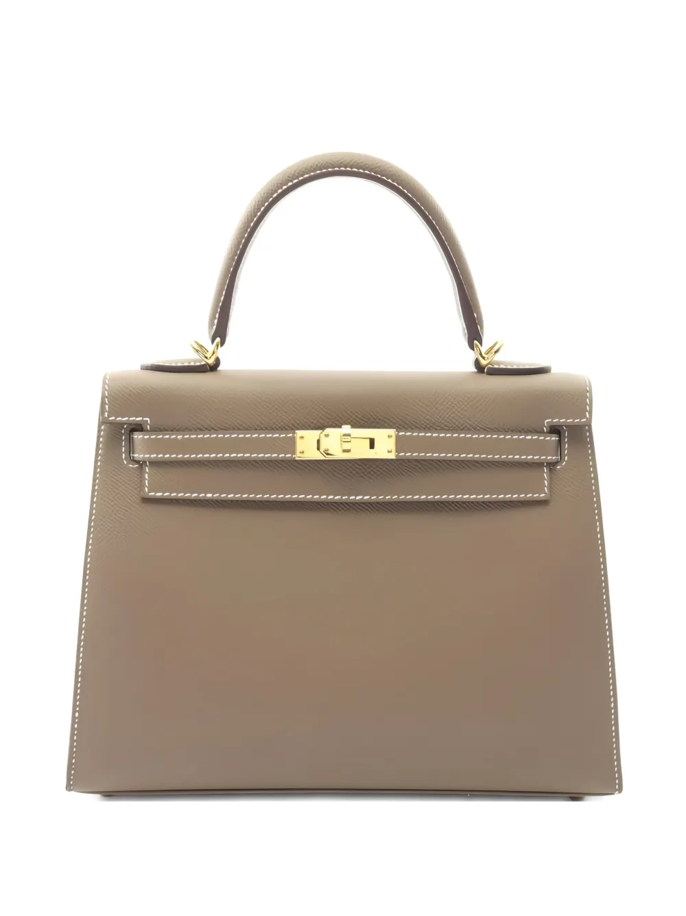 Hermès Pre-Owned 2025 Kelly 25 top-handle tote bag - Marrone