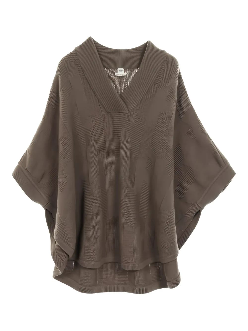 Hermès Pre-Owned Mantella in lana anni 2010 - Marrone