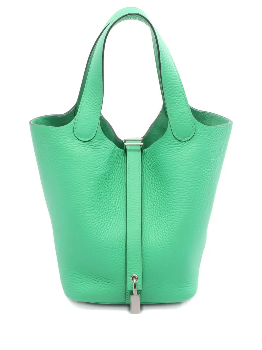 Hermès Pre-Owned Borsa tote Picotin Lock PM in pelle 2022 - Verde
