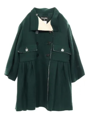 Balenciaga フリンジ コート | ブルー | FARFETCH JP