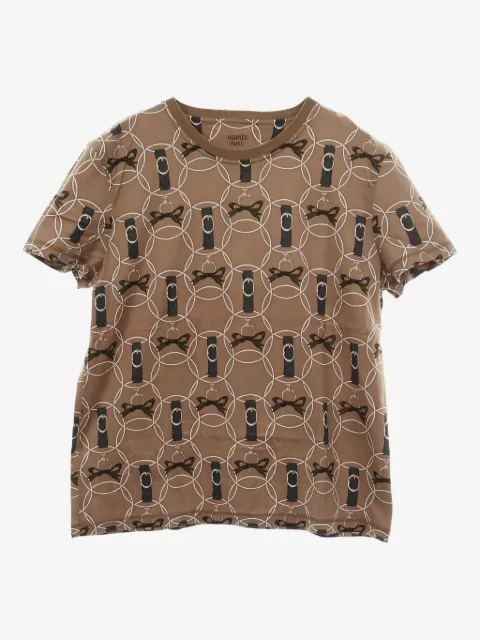 Hermès Pre-Owned 10s printed T-shirt