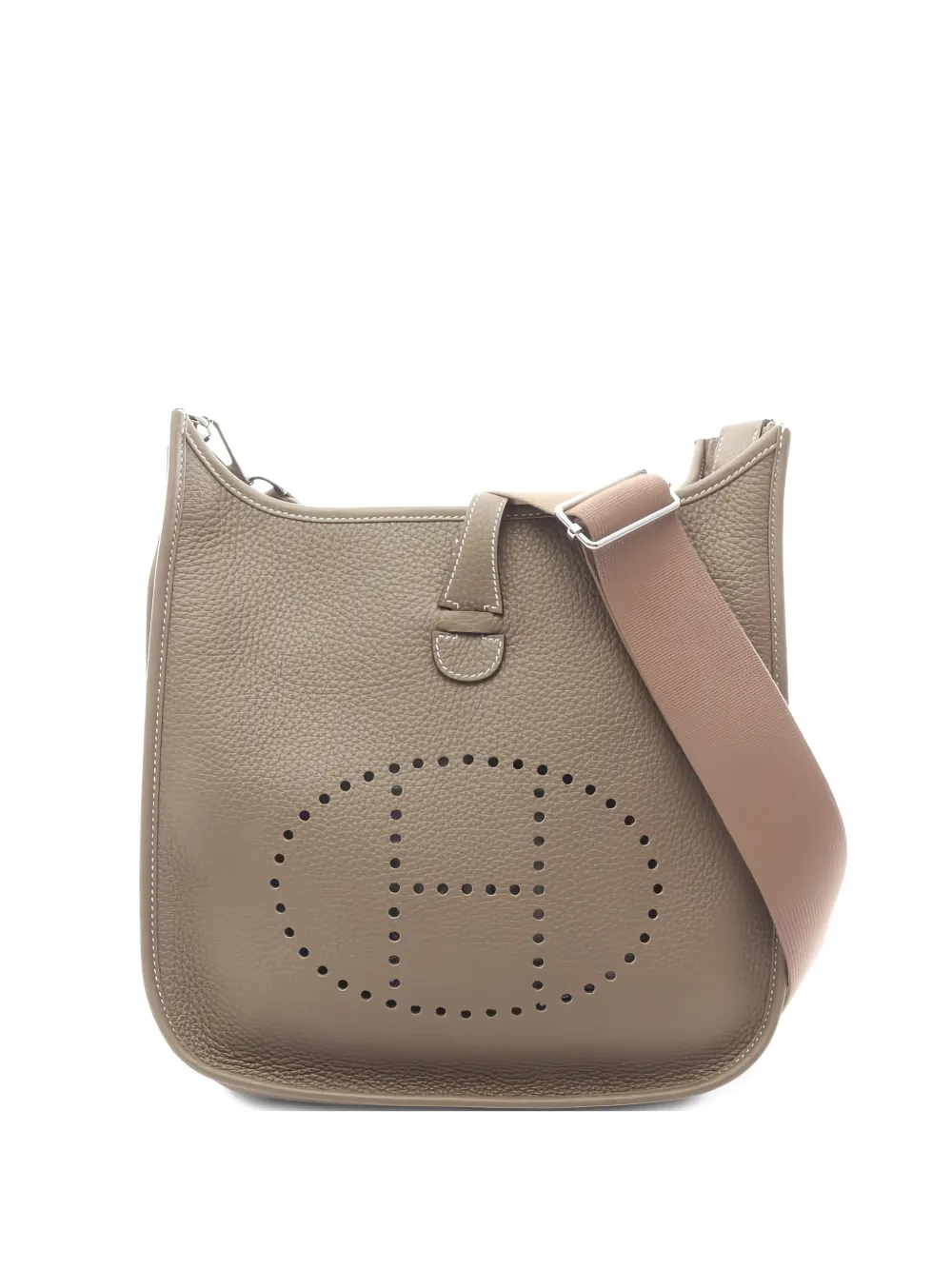 Hermès Pre-Owned 2025 Evelyne 3 TPM leather shoulder bag - Toni neutri