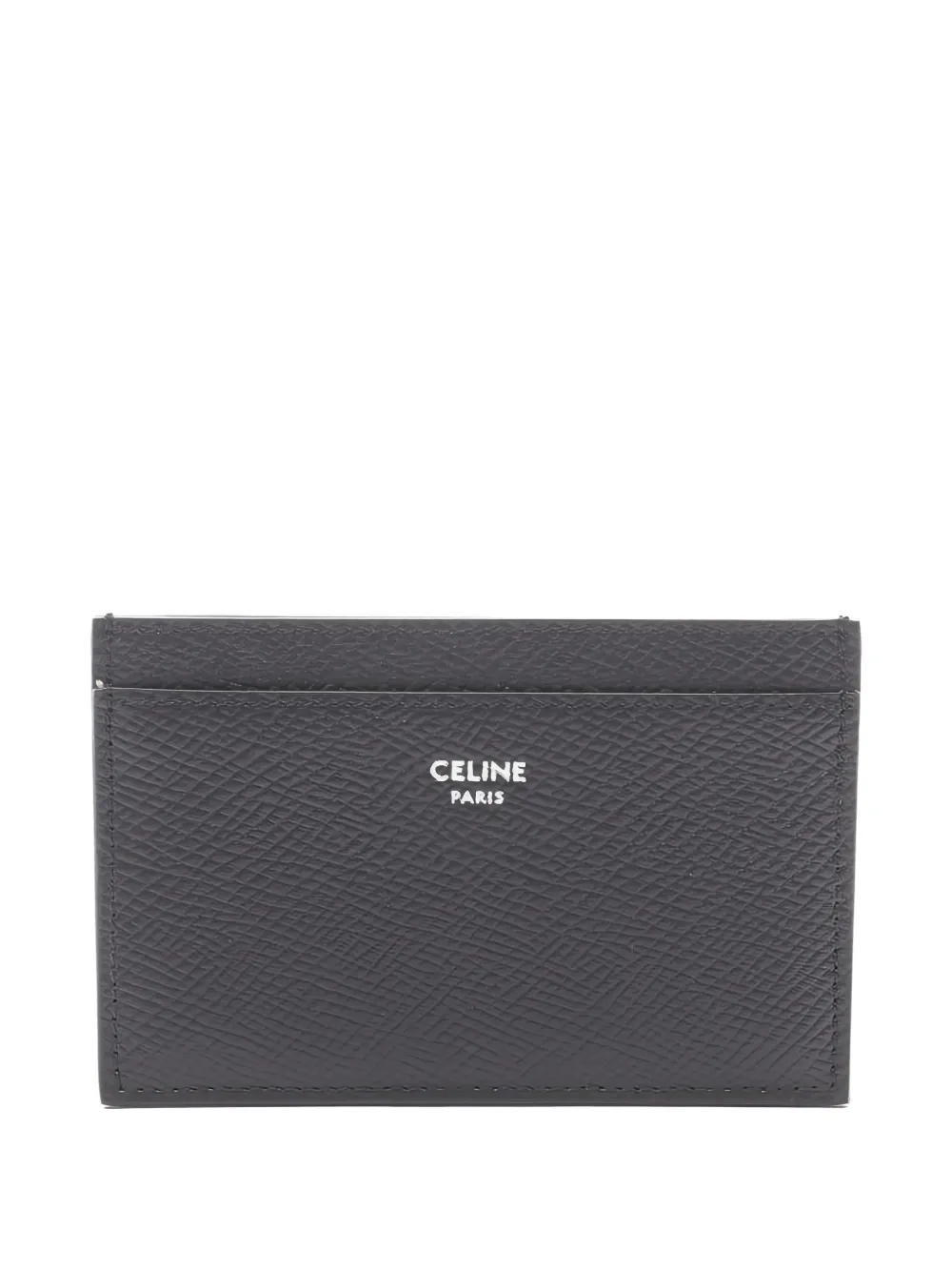Celine Pre-Owned leather card holder - Grigio