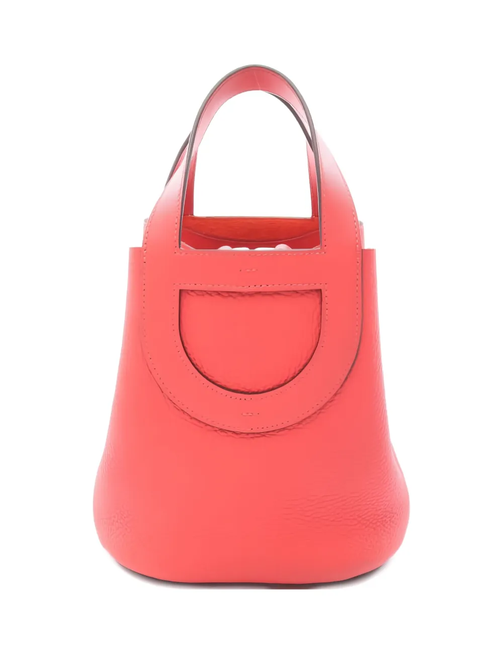 Hermès Pre-Owned 2022 Loop leather tote bag - Orange