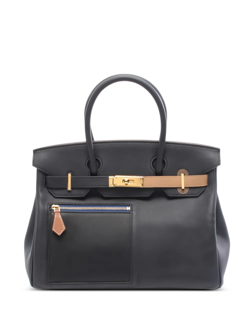 Hermès Pre-Owned 2023 Birkin 30 Colormatic leather tote bag - Blu