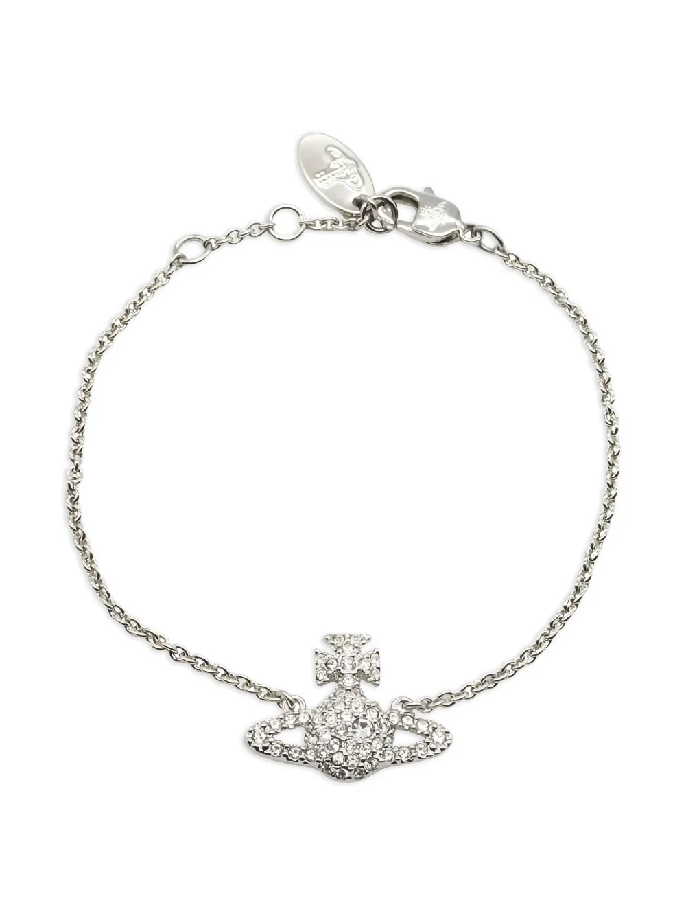 Vivienne Westwood Pre-Owned Bracciale a catena anni 2020 - Argento