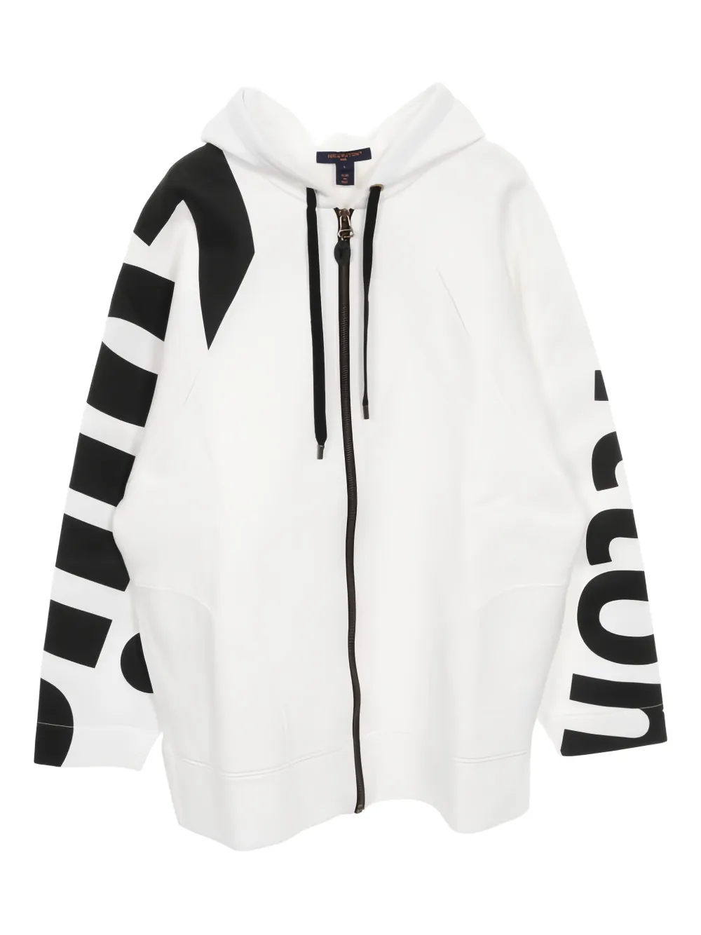 Louis Vuitton Pre-Owned 2010s Kapuzenjacke mit Reißverschluss - Weiß