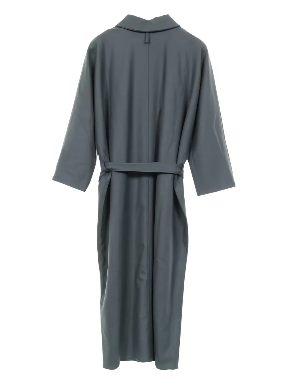 Herm&egrave;s Pre-Owned 2010s blousejurk met geborduurd logo - Grijs