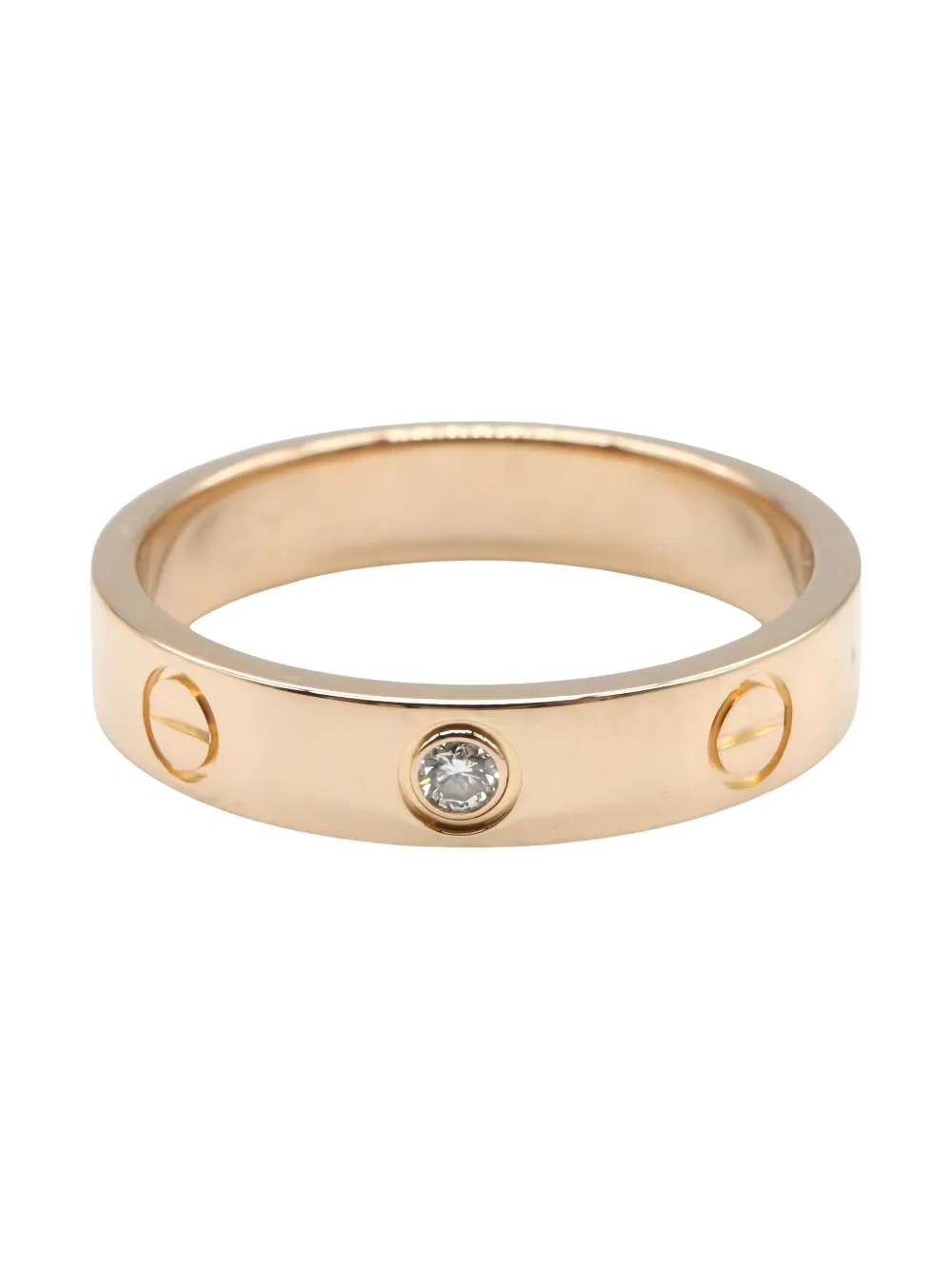 Cartier 2010s mini Love diamond ring - Rosa