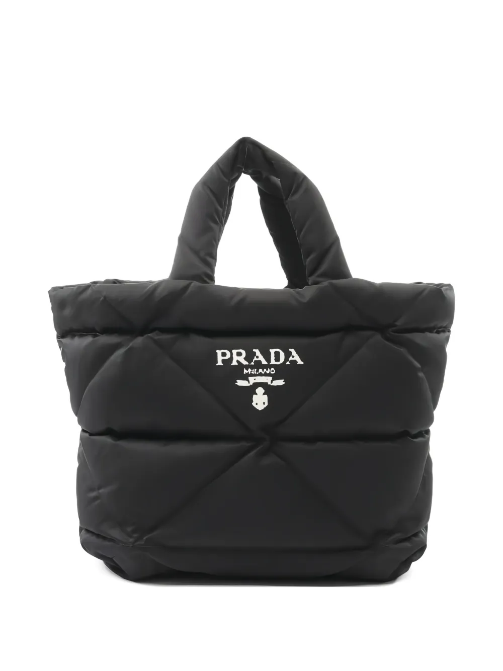 Prada Pre-Owned Borsa tote trapuntata anni 2010 - Nero