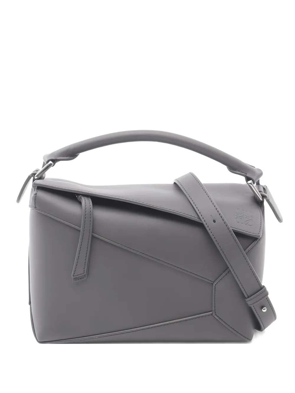 Loewe Pre-Owned Borsa tote Espresso Puzzle in pelle anni 2020 - Grigio