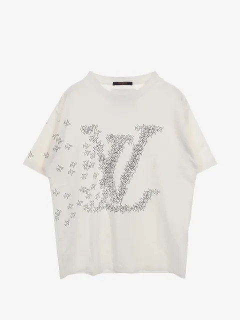 Louis Vuitton Pre-Owned playera estampada con cuello redondo 10