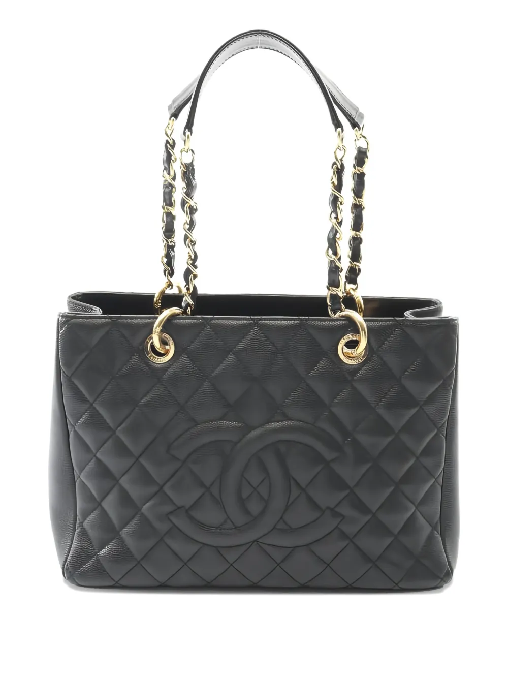 CHANEL Pre-Owned 2011 GST Grand Shopping shoulder bag - Nero