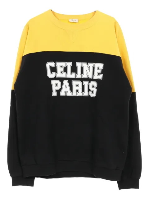 Celine Pre-Owned 2000s logo print sweatshirt