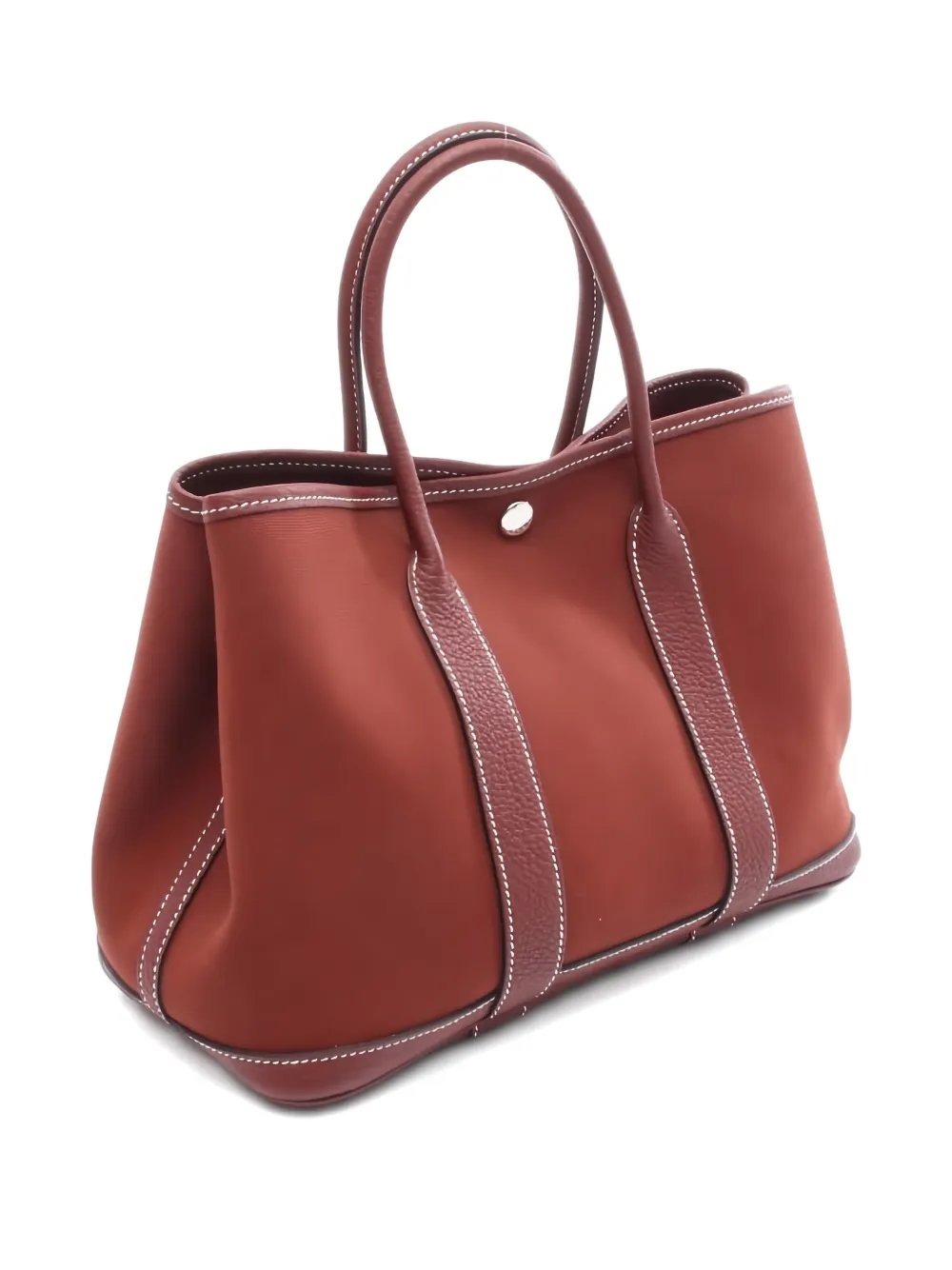 Herm&egrave;s Pre-Owned 2019 TPM Garden Party shopper - Bruin