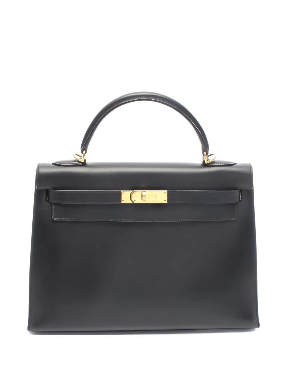 Hermès Pre-Owned 2003 Kelly 32 leather tote bag - Nero