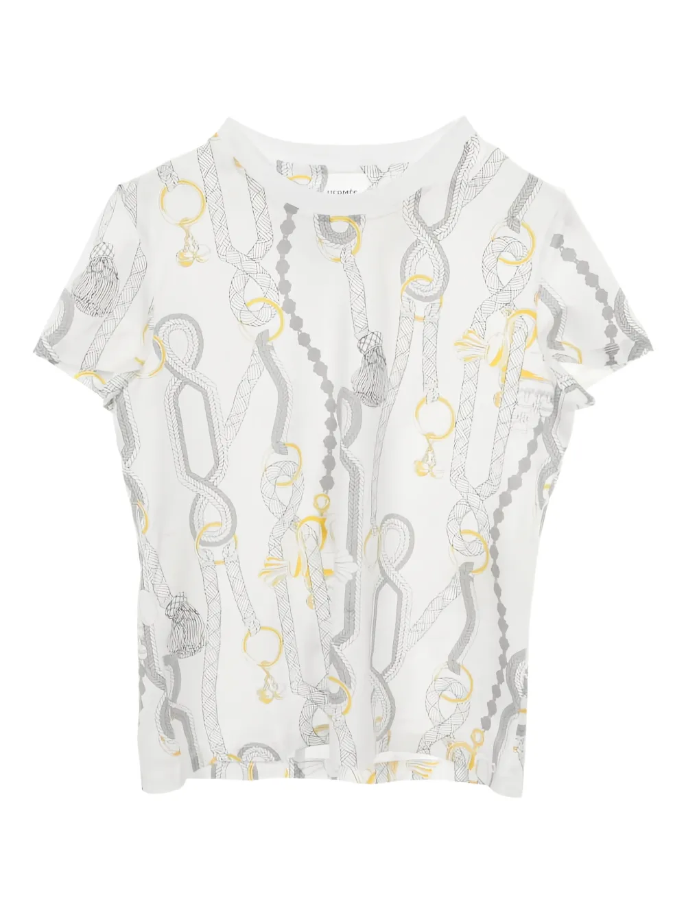 Hermès Pre-Owned T-shirt con stampa anni 2020 - Bianco