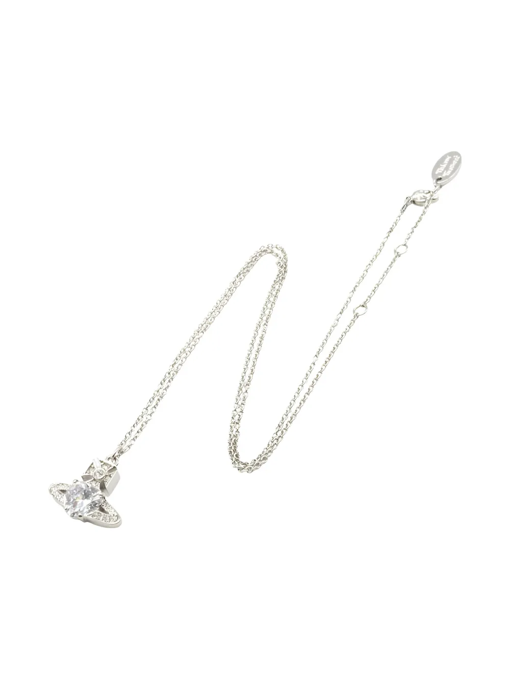 Vivienne Westwood Pre-Owned Collana con pendente Ariella anni 2020 - Argento