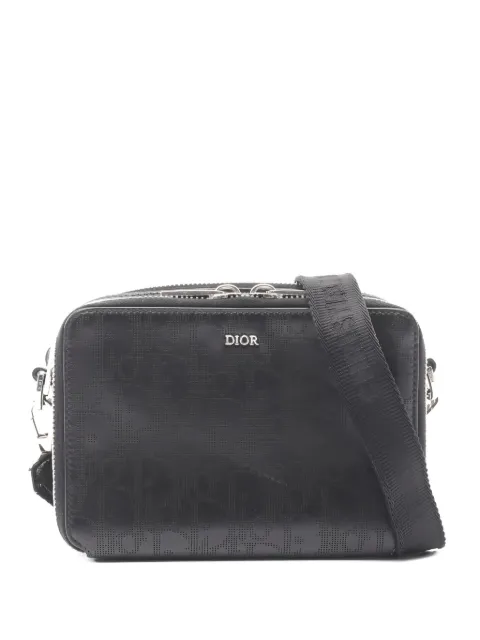 Christian Dior Pre-Owned 10s Oblique Galaxy leather cross body bag