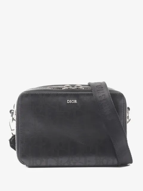 Christian Dior Pre-Owned 10s Oblique Galaxy leather cross body bag