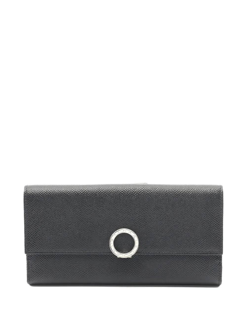 Bvlgari Pre-Owned leather hook wallet - Nero