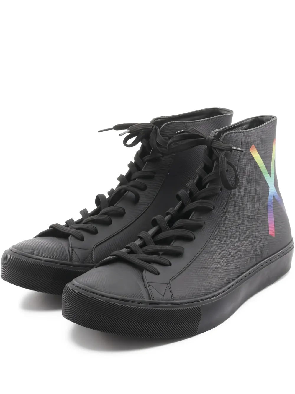 Louis Vuitton Pre-Owned 2019 Sneakers mit Print - Schwarz