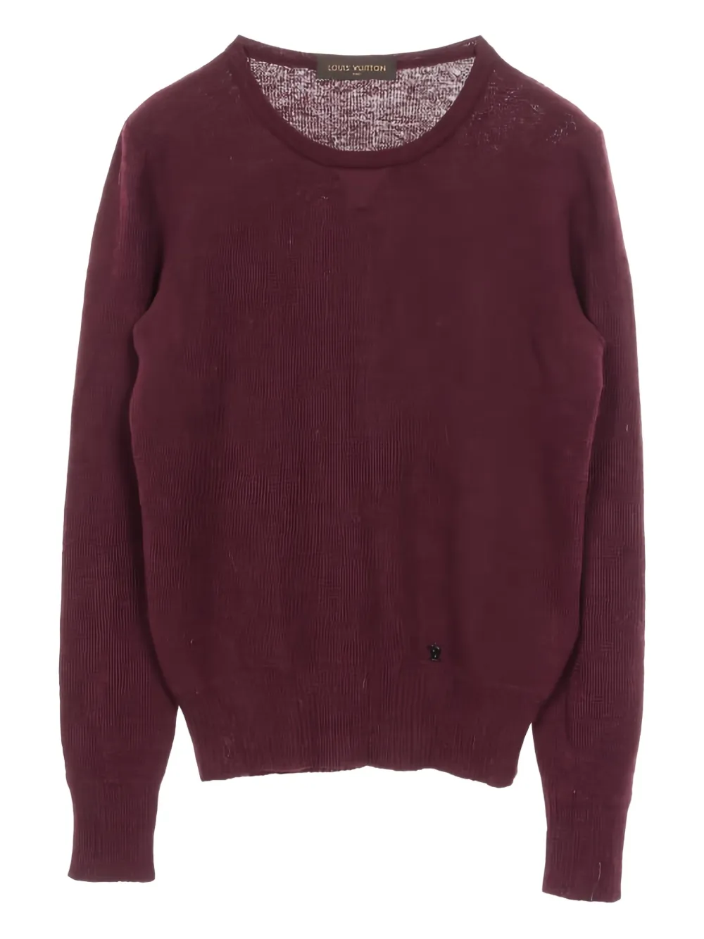 Louis Vuitton Pre-Owned Maglione girocollo 2010 - Rosso