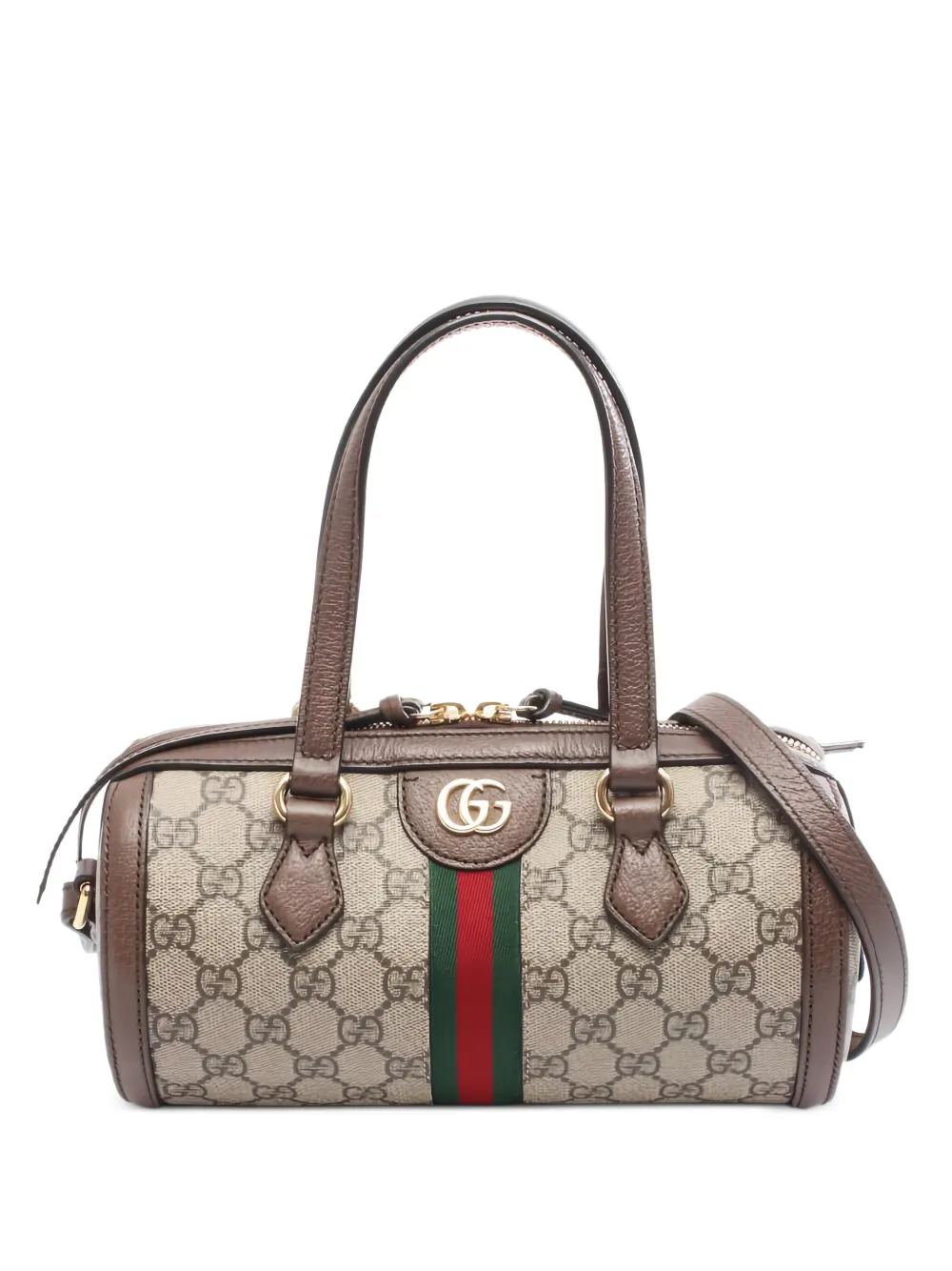 Gucci Pre-Owned 2010's Ophidia pvc stripe tote bag - Toni neutri